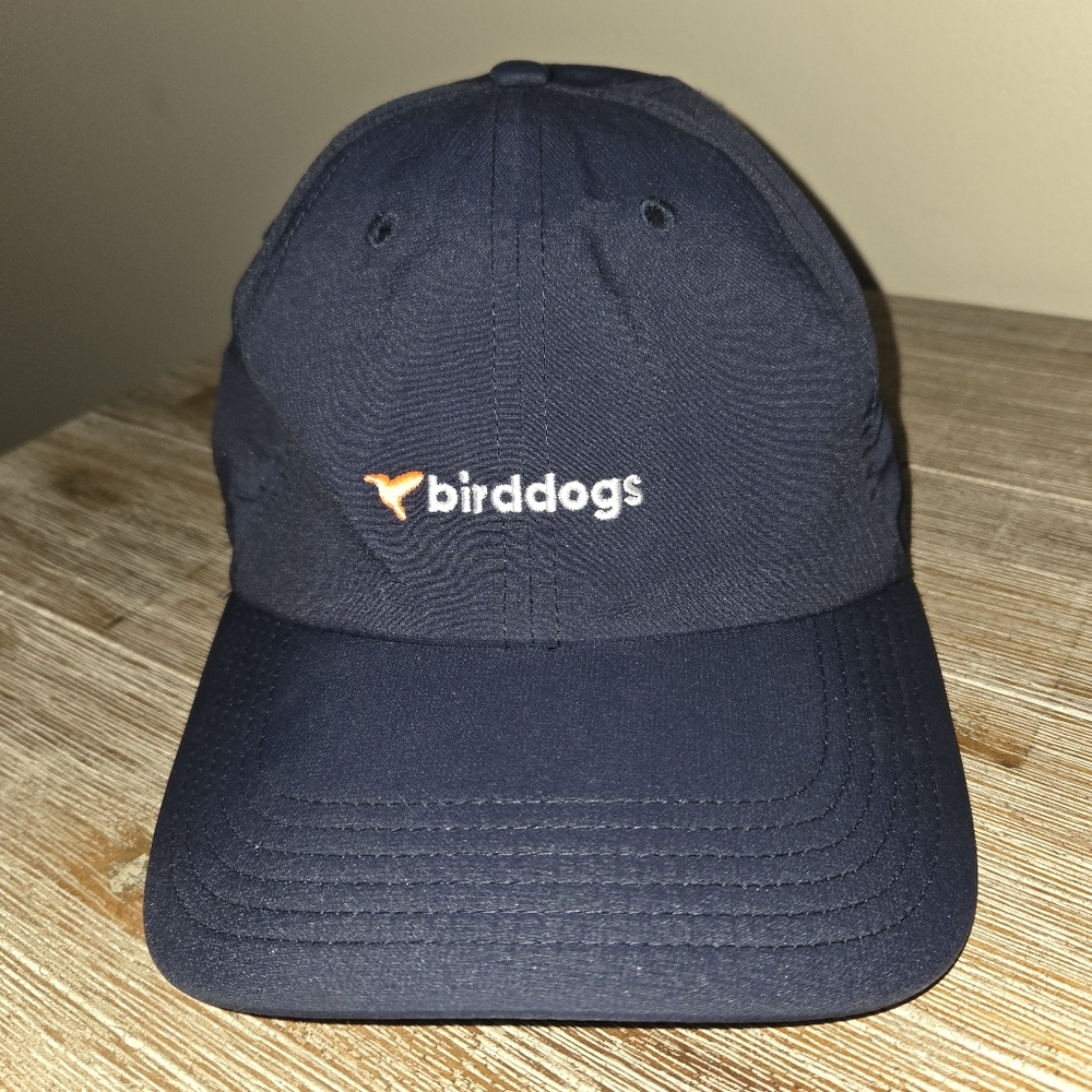 Birddogs Navy Blue Adjustable Baseball Cap Lightweight Golf Dad Hat